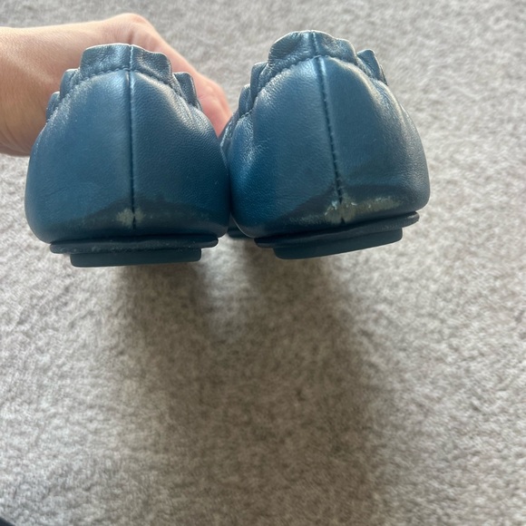 Tory Burch Women's Blue Ballet Flats - Picture 3 of 7